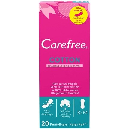 Слип Нормальный Свежий 20 Штук Carefree
Слип Нормальный Свежий 20 Штук Carefree