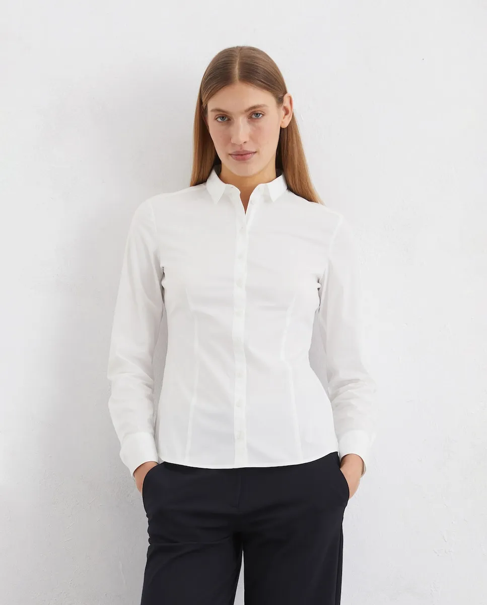 Женская блузка с длинным рукавом из эластичного поплина высокого качества MARC O'POLO, белый
Женская блузка с длинным рукавом из эластичного поплина высокого качества MARC O'POLO, белый