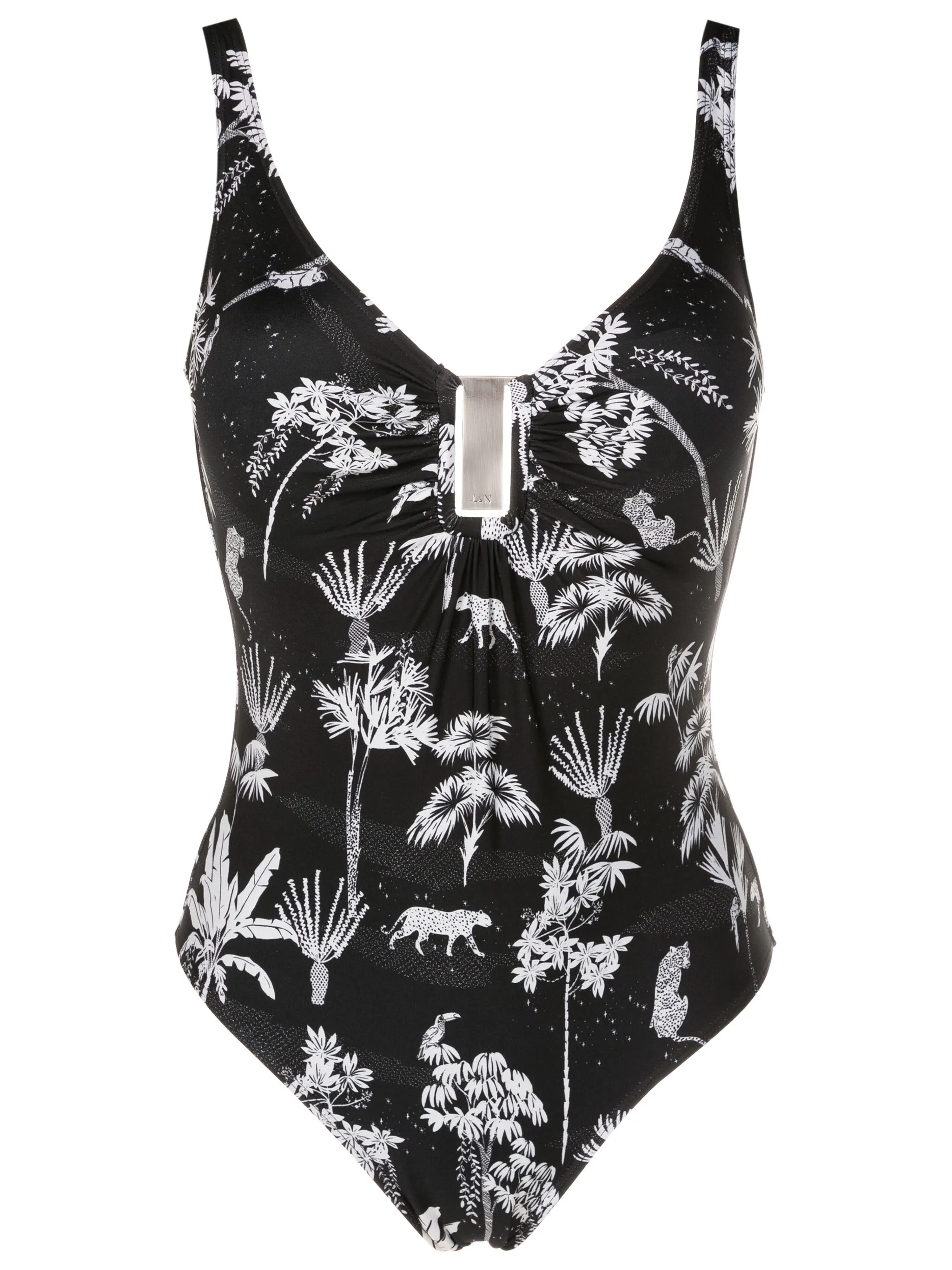 Слитный купальник Mirassol с графичным принтом Lygia & Nanny, черный
Слитный купальник Mirassol с графичным принтом Lygia & Nanny, черный