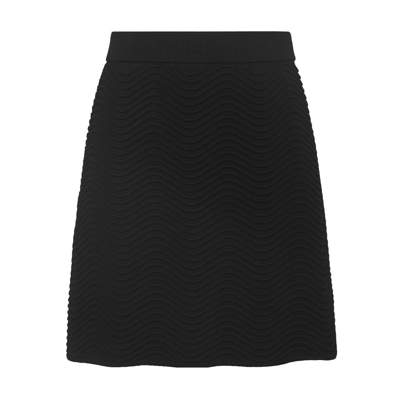 Юбка короткая Deep Breath с текстурой, черный
Юбка короткая Deep Breath с текстурой, черный