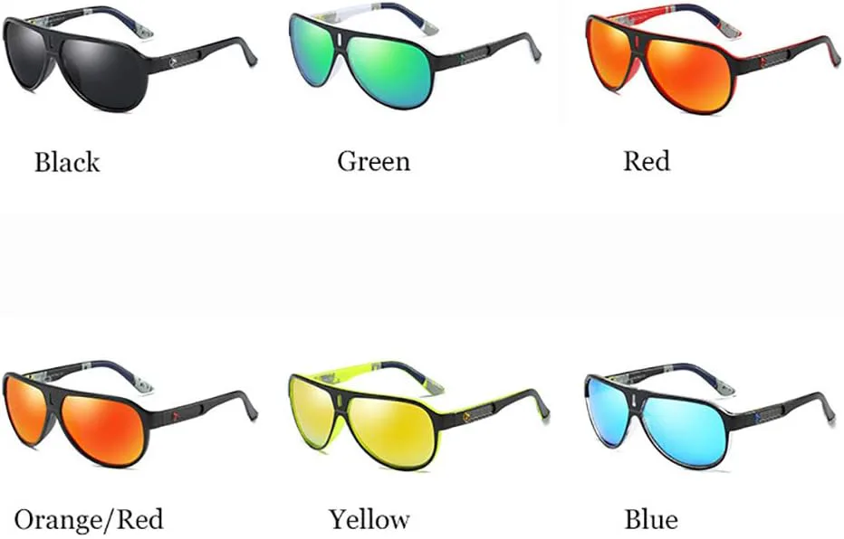 Поляризованные солнцезащитные очки DUBERY для женщин и мужчин. Классические, 100% защита от УФ-излучения. Винтажные спортивные солнцезащитные очки, C6 Without Box
Поляризованные солнцезащитные очки DUBERY для женщин и мужчин. Классические, 100% защита от УФ-излучения. Винтажные спортивные солнцезащитные очки, C6 Without Box