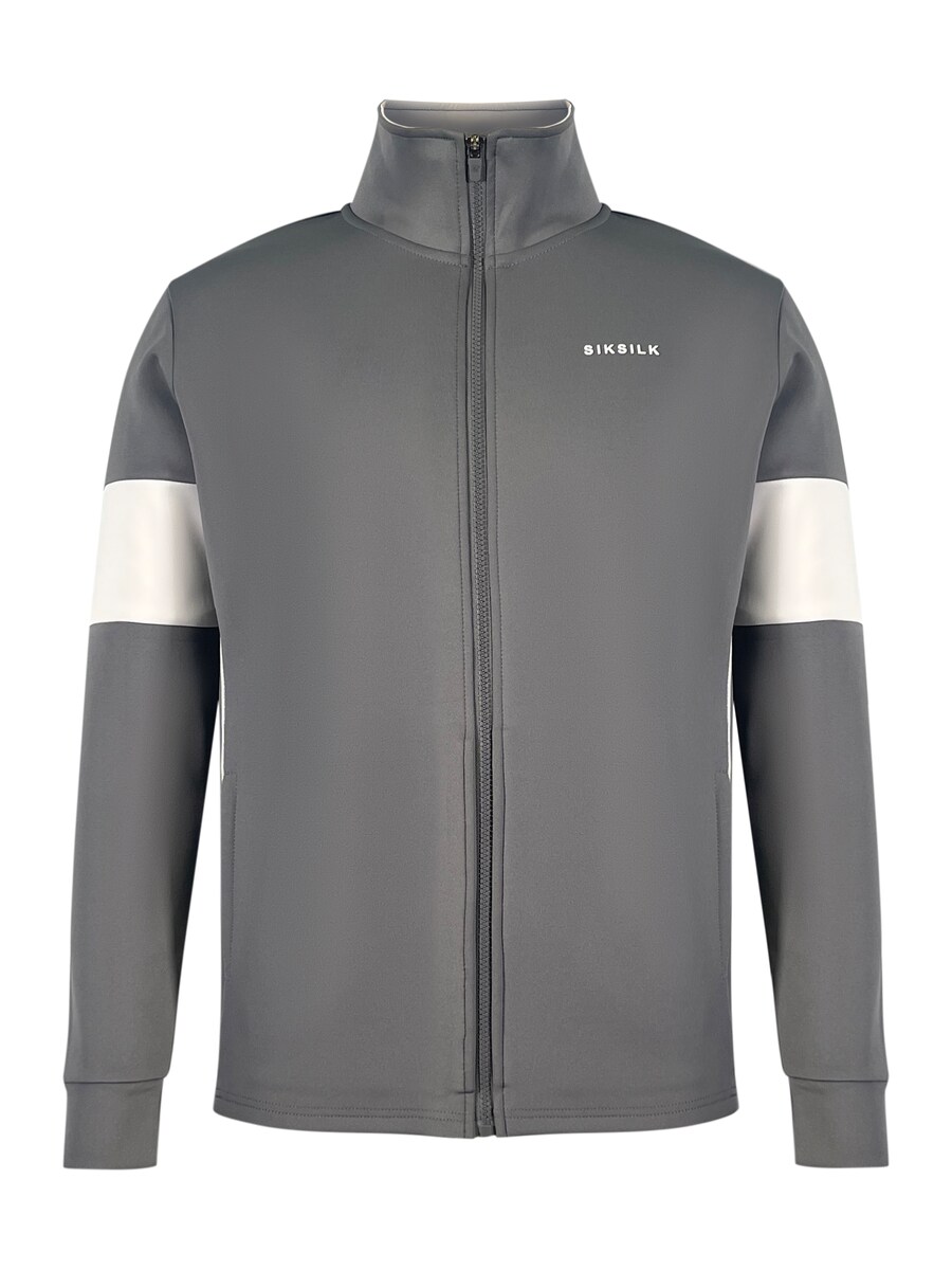 Толстовка с капюшоном на молнии SikSilk, серый
Толстовка с капюшоном на молнии SikSilk, серый