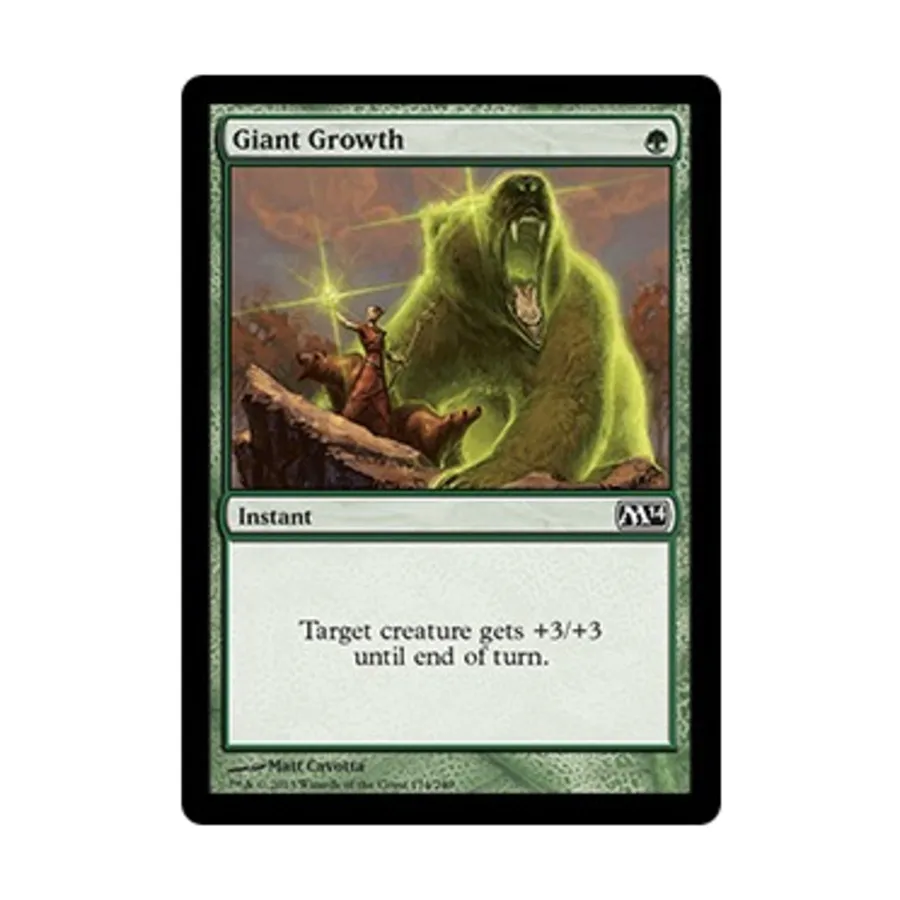 CCG Гигантский рост (C) (Фольга), MTG - Magic 2014
CCG Гигантский рост (C) (Фольга), MTG - Magic 2014