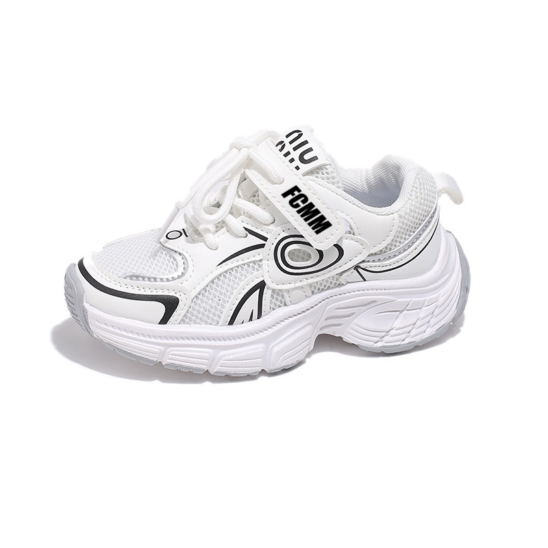 FCMM Противоскользящие дышащие повседневные кроссовки белого цвета для детей
FCMM Противоскользящие дышащие повседневные кроссовки белого цвета для детей