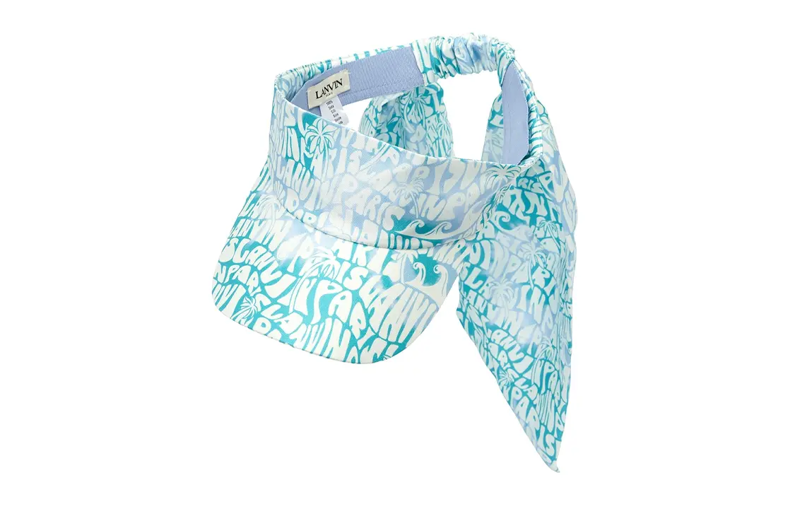 Lanvin Шелковая женская шляпа от солнца синяя, Blue
Lanvin Шелковая женская шляпа от солнца синяя, Blue