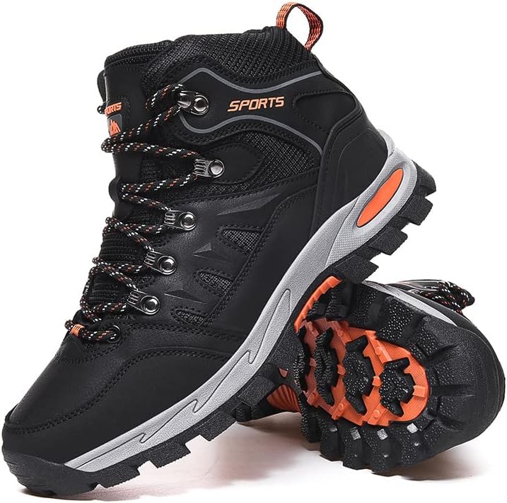 Мужские походные ботинки Hhhchpm, водонепроницаемые походные ботинки для кемпинга и прогулок по тропам, прочные нескользящие высокие походные обувь для любителей приключений, черный
Мужские походные ботинки Hhhchpm, водонепроницаемые походные ботинки для кемпинга и прогулок по тропам, прочные нескользящие высокие походные обувь для любителей приключений, черный