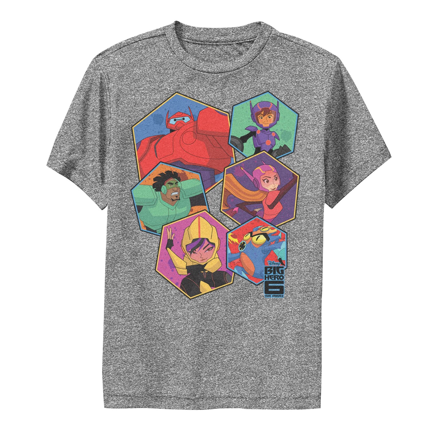 Футболка Disney's Big Hero 6 с шестигранной графикой для мальчиков 8–20 лет, сериал «Группа шесть» Disney 
Футболка Disney's Big Hero 6 с шестигранной графикой для мальчиков 8–20 лет, сериал «Группа шесть» Disney