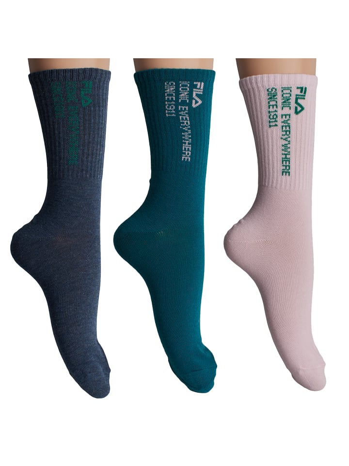 Носки Fila, разноцветный
Носки Fila, разноцветный