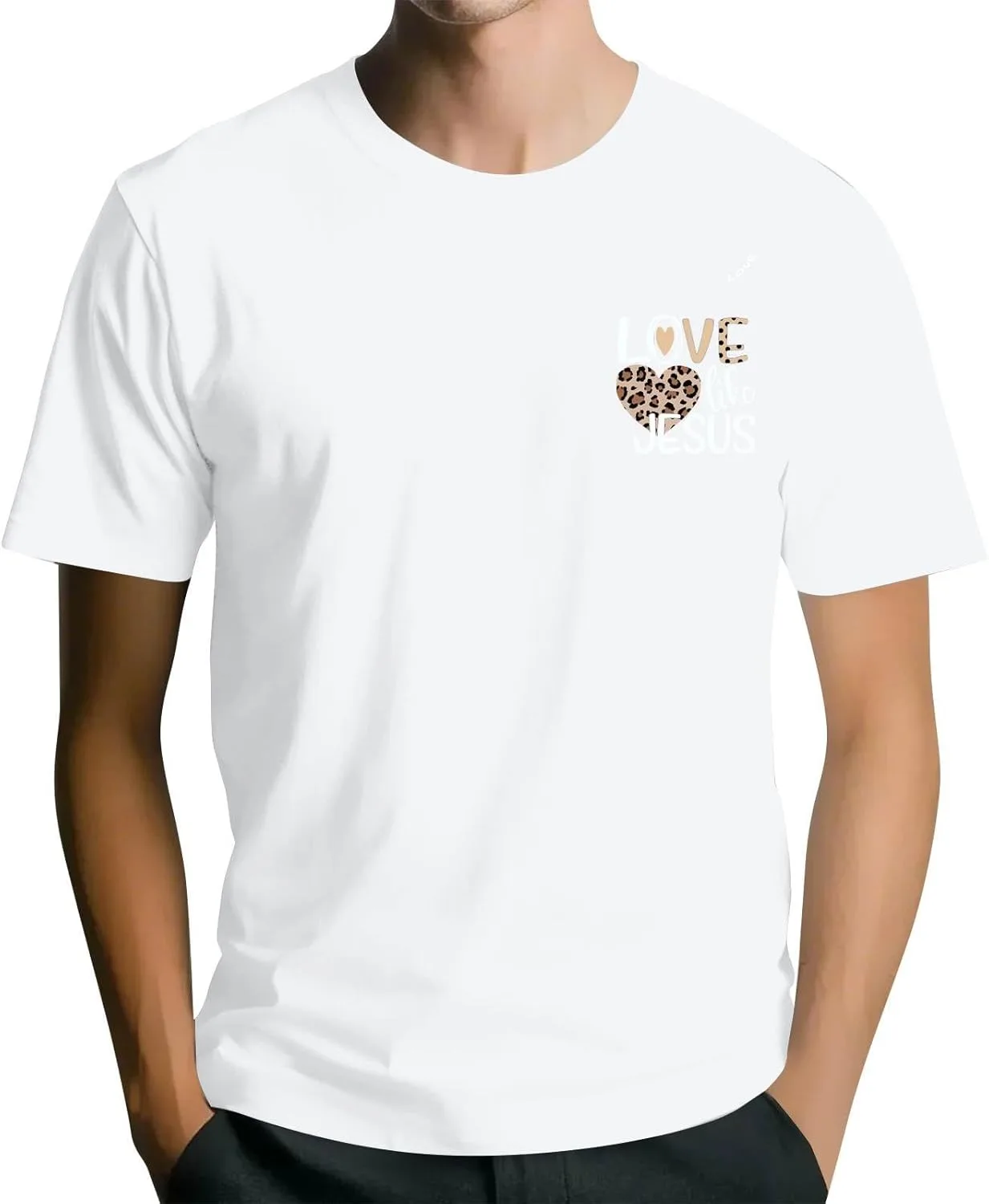 Мужская футболка Valentine's Day с принтом в виде сердца FQZWONG
Мужская футболка Valentine's Day с принтом в виде сердца FQZWONG