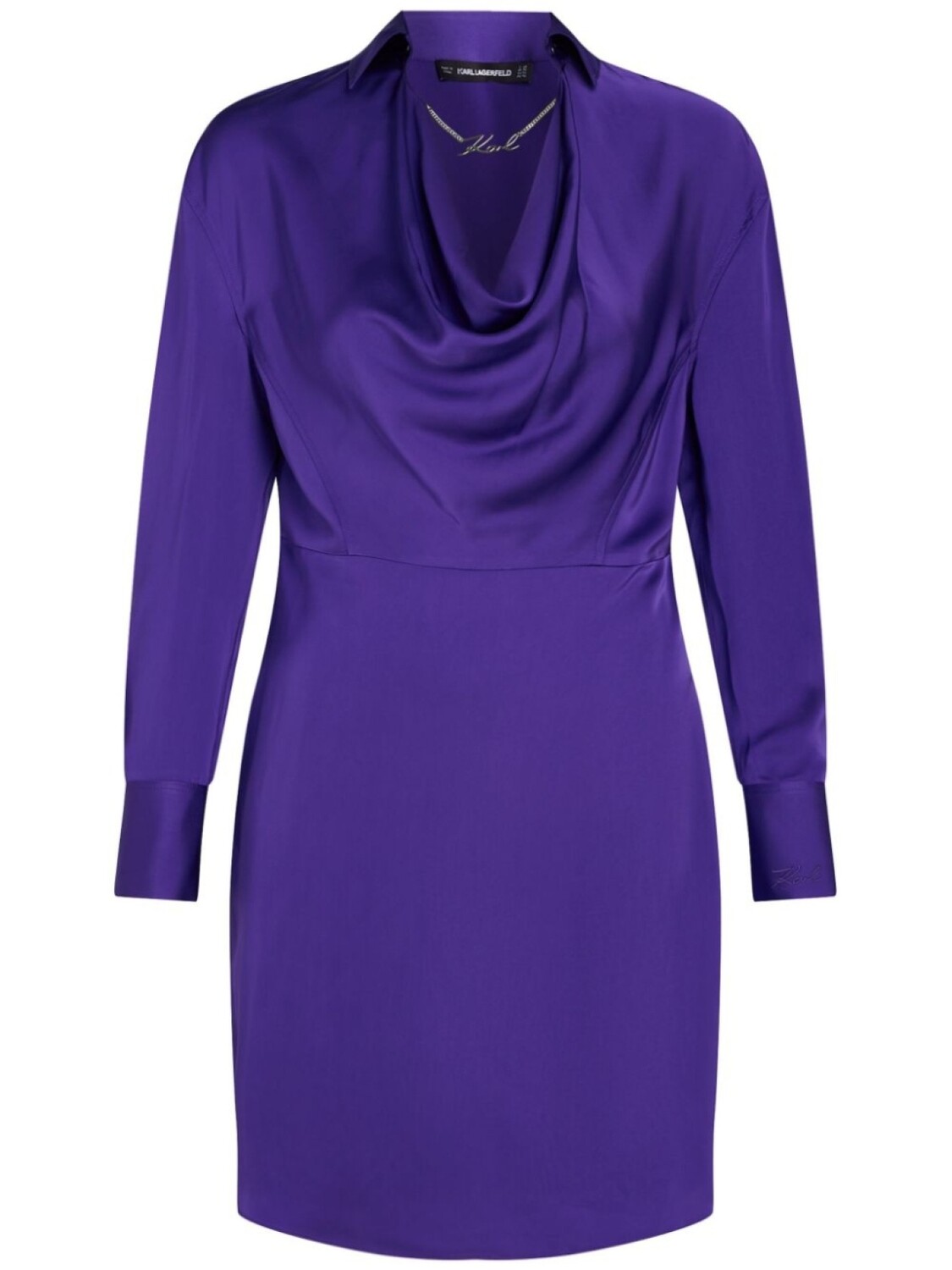 Karl Lagerfeld атласное платье, фиолетовый
Karl Lagerfeld атласное платье, фиолетовый