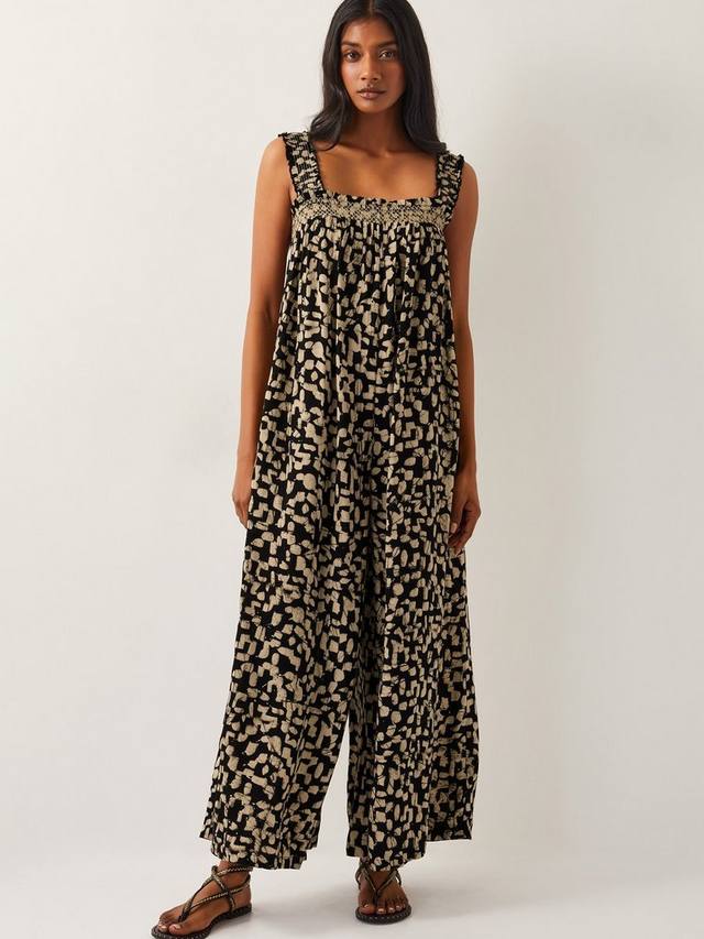 Комбинезон ania из геометрического батика Monsoon, черный
Комбинезон ania из геометрического батика Monsoon, черный