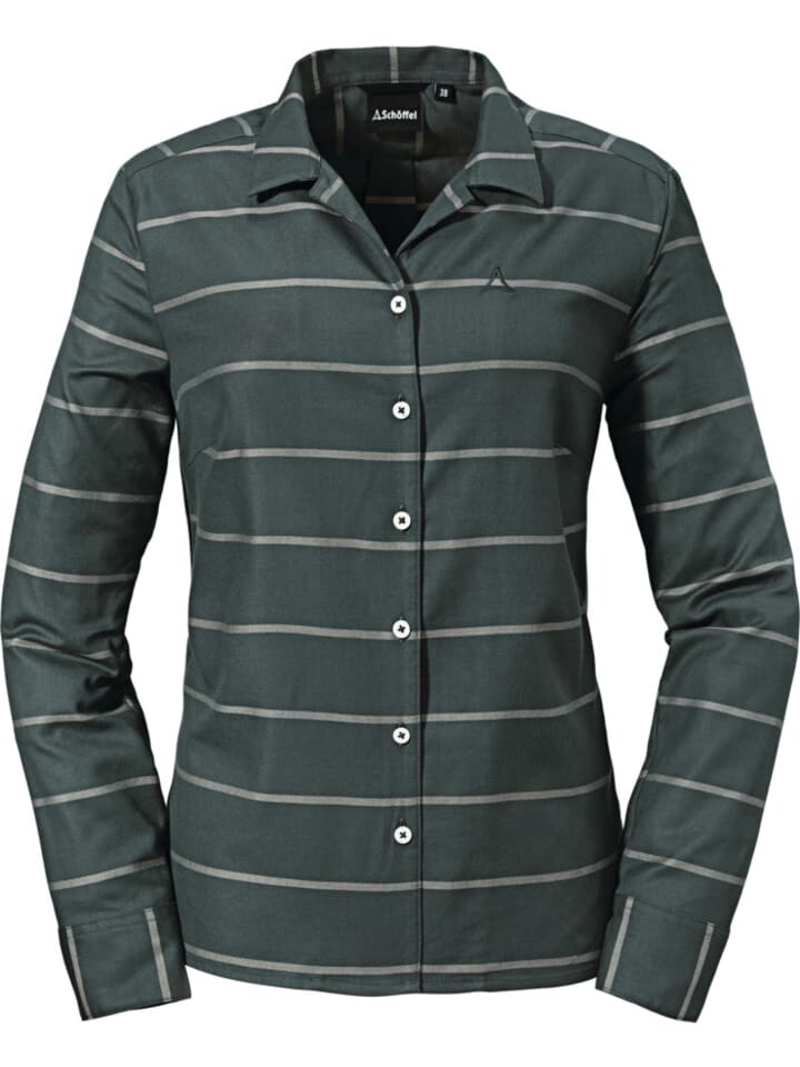 Блуза Schöffel Bluse Blouse Roslyn L, цвет urban chic 
Блуза Schöffel Bluse Blouse Roslyn L, цвет urban chic