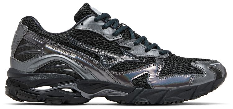 Кроссовки Mizuno Wave Rider 10 'Black Sand Metallic Grey', черный
Кроссовки Mizuno Wave Rider 10 'Black Sand Metallic Grey', черный