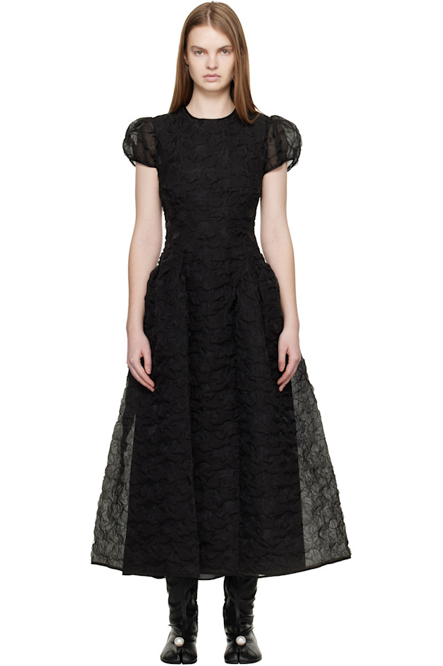 Платье миди Cbcleopatra Cecilie Bahnsen, черный
Платье миди Cbcleopatra Cecilie Bahnsen, черный