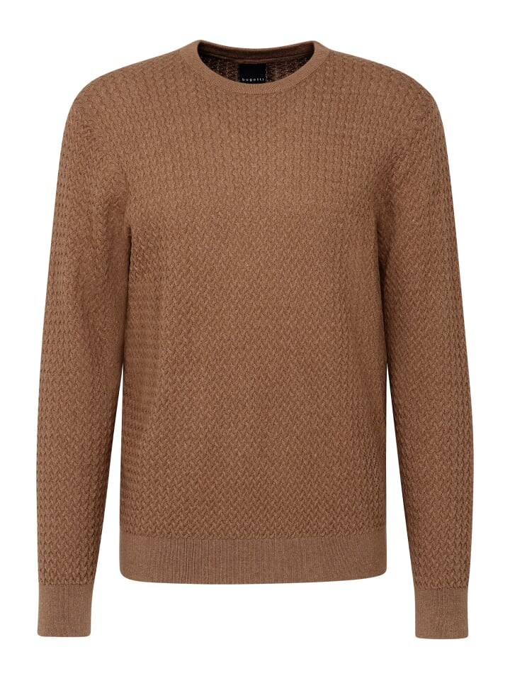 Пуловер Bugatti Strick Rundhals, коричневый
Пуловер Bugatti Strick Rundhals, коричневый