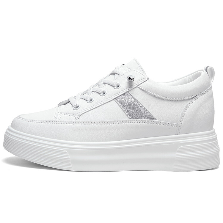 Кеды, скейтборд обувь женская низкая Mulinsen, цвет White Silver
Кеды, скейтборд обувь женская низкая Mulinsen, цвет White Silver