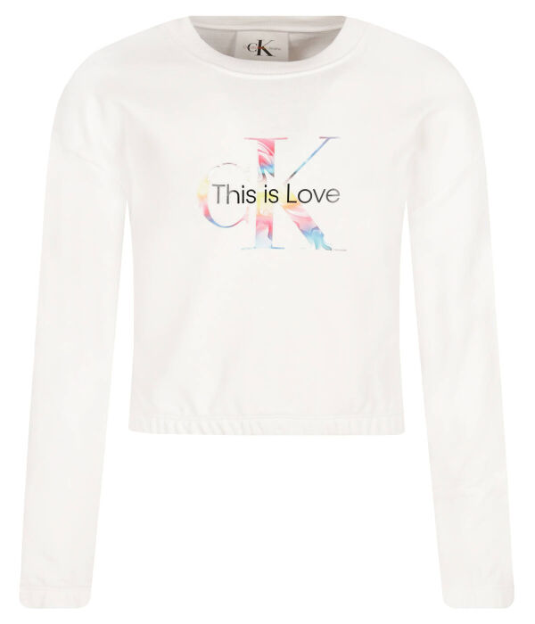 Лонгслив детский Calvin Klein Jeans с принтом, белый
Лонгслив детский Calvin Klein Jeans с принтом, белый