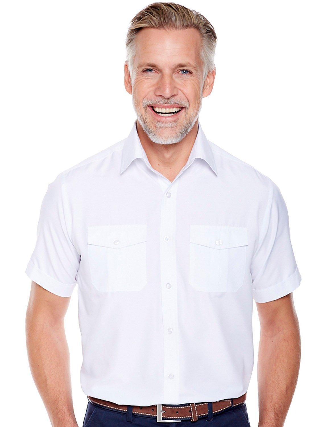 Рубашка пилота с коротким рукавом Pegasus, белый
Рубашка пилота с коротким рукавом Pegasus, белый