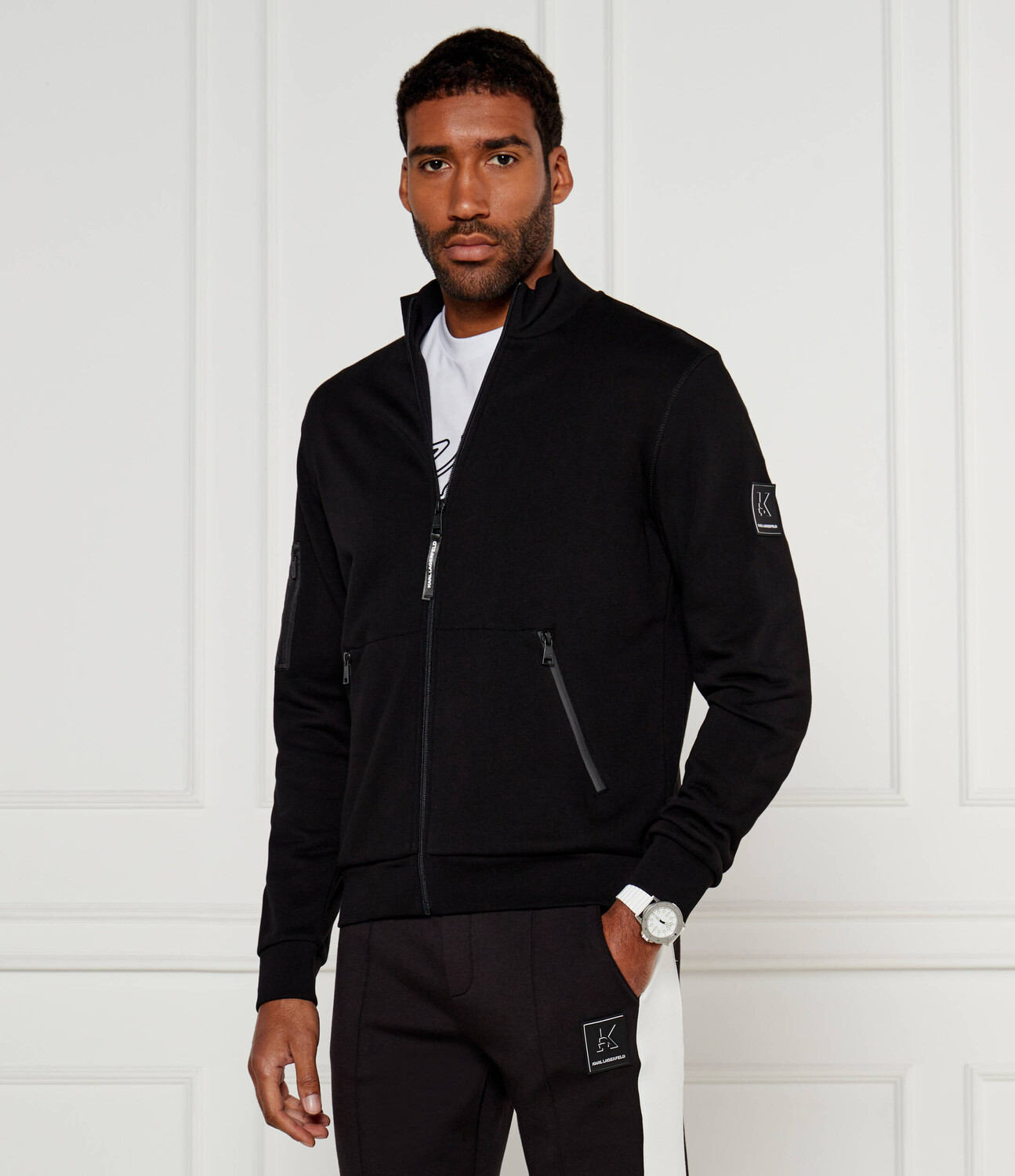 Толстовка Karl Lagerfeld Slim Fit, черный
Толстовка Karl Lagerfeld Slim Fit, черный