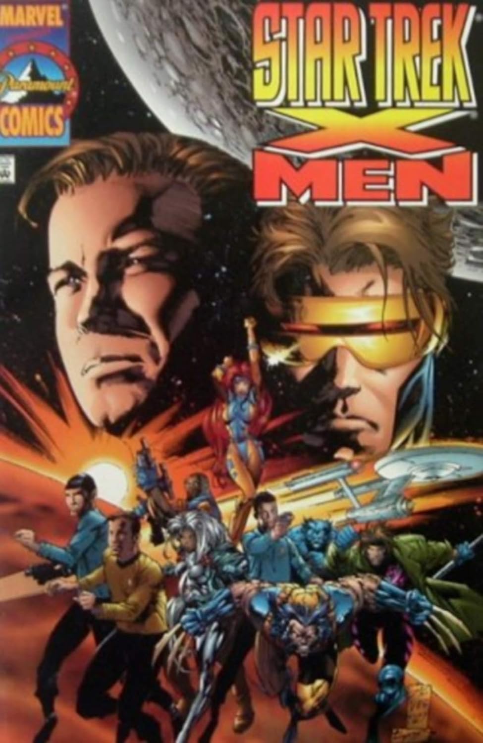 Star Trek/X-Men #1 (Vol. 1, No. 1, December 1996) (Marvel Comics)
Star Trek/X-Men #1 (Vol. 1, No. 1, December 1996) (Marvel Comics)