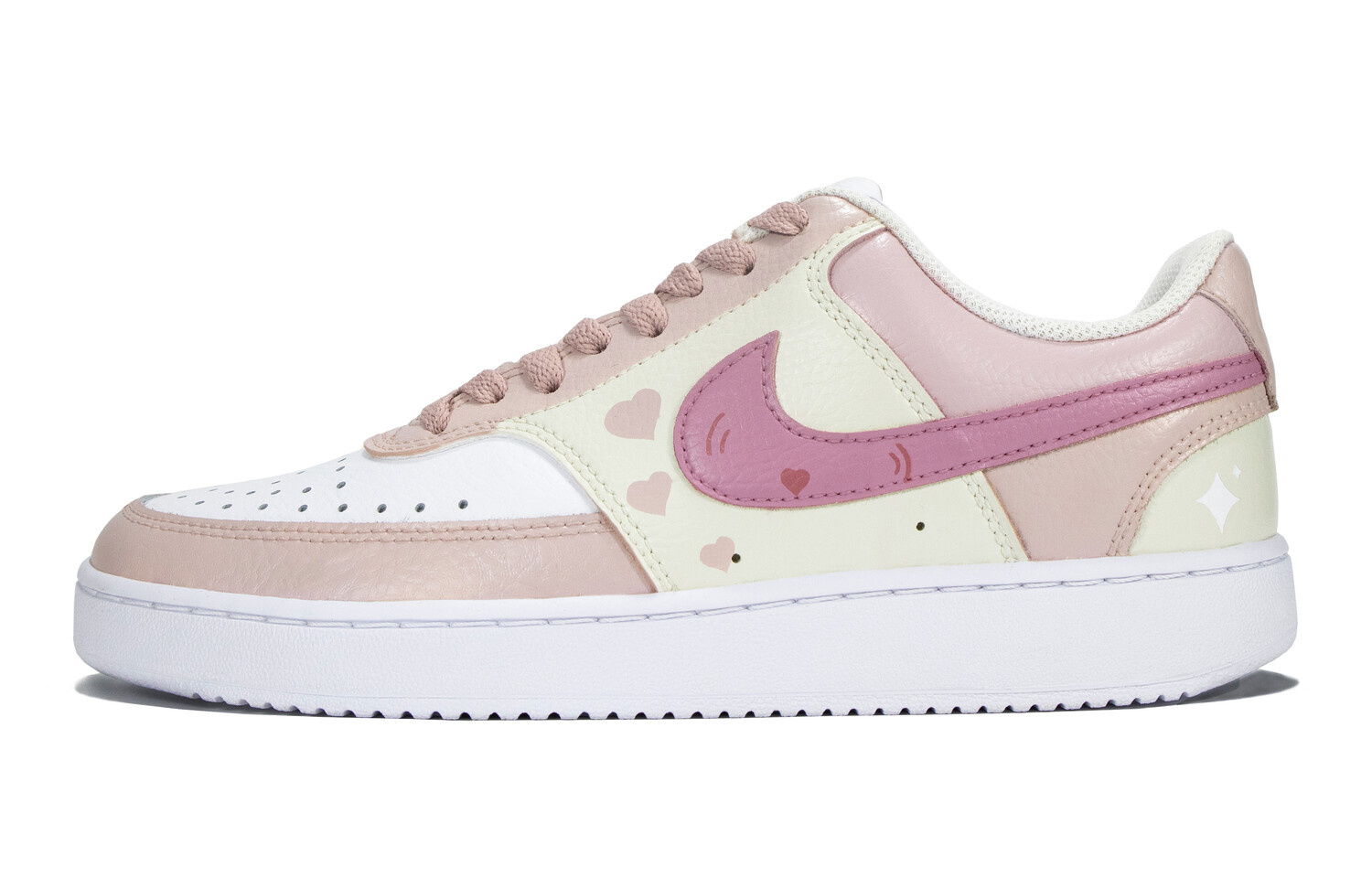 Кроссовки Nike Court Vision 1 Skateboarding Shoes Women's Low-top Pink/white, розовый
Кроссовки Nike Court Vision 1 Skateboarding Shoes Women's Low-top Pink/white, розовый