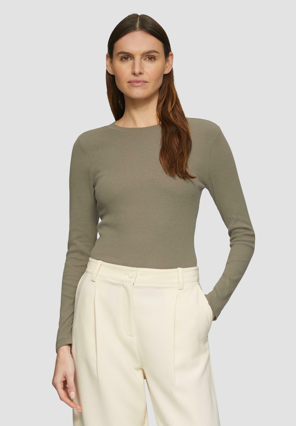 Топ с длинными рукавами s.Oliver, светло-коричневый
Топ с длинными рукавами s.Oliver, светло-коричневый