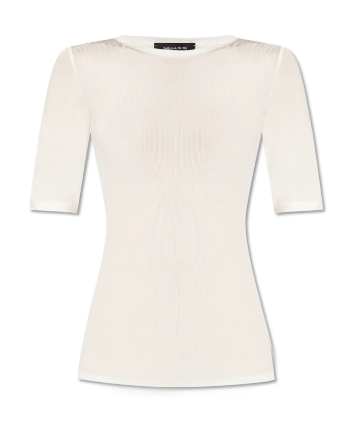 Топ с вырезом Fabiana Filippi, белый
Топ с вырезом Fabiana Filippi, белый