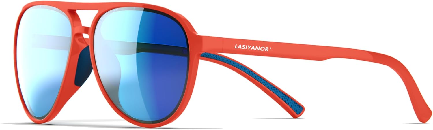 Легкие поляризованные солнцезащитные очки TAC в классическом винтажном ретро-стиле 70-х годов, оправа TR-90, для женщин и мужчин, защита от УФ-излучения UV 400 Lasiyanor, Orange
Легкие поляризованные солнцезащитные очки TAC в классическом винтажном ретро-стиле 70-х годов, оправа TR-90, для женщин и мужчин, защита от УФ-излучения UV 400 Lasiyanor, Orange