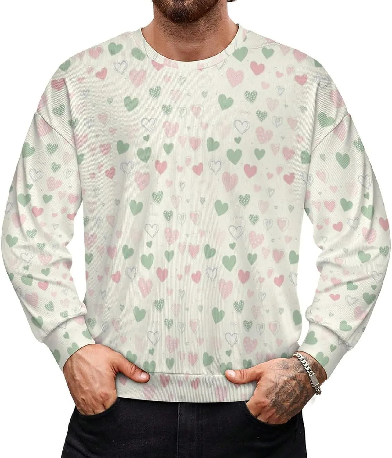 Мужской свитшот Valentine из хлопка QCBV8494VDV
Мужской свитшот Valentine из хлопка QCBV8494VDV