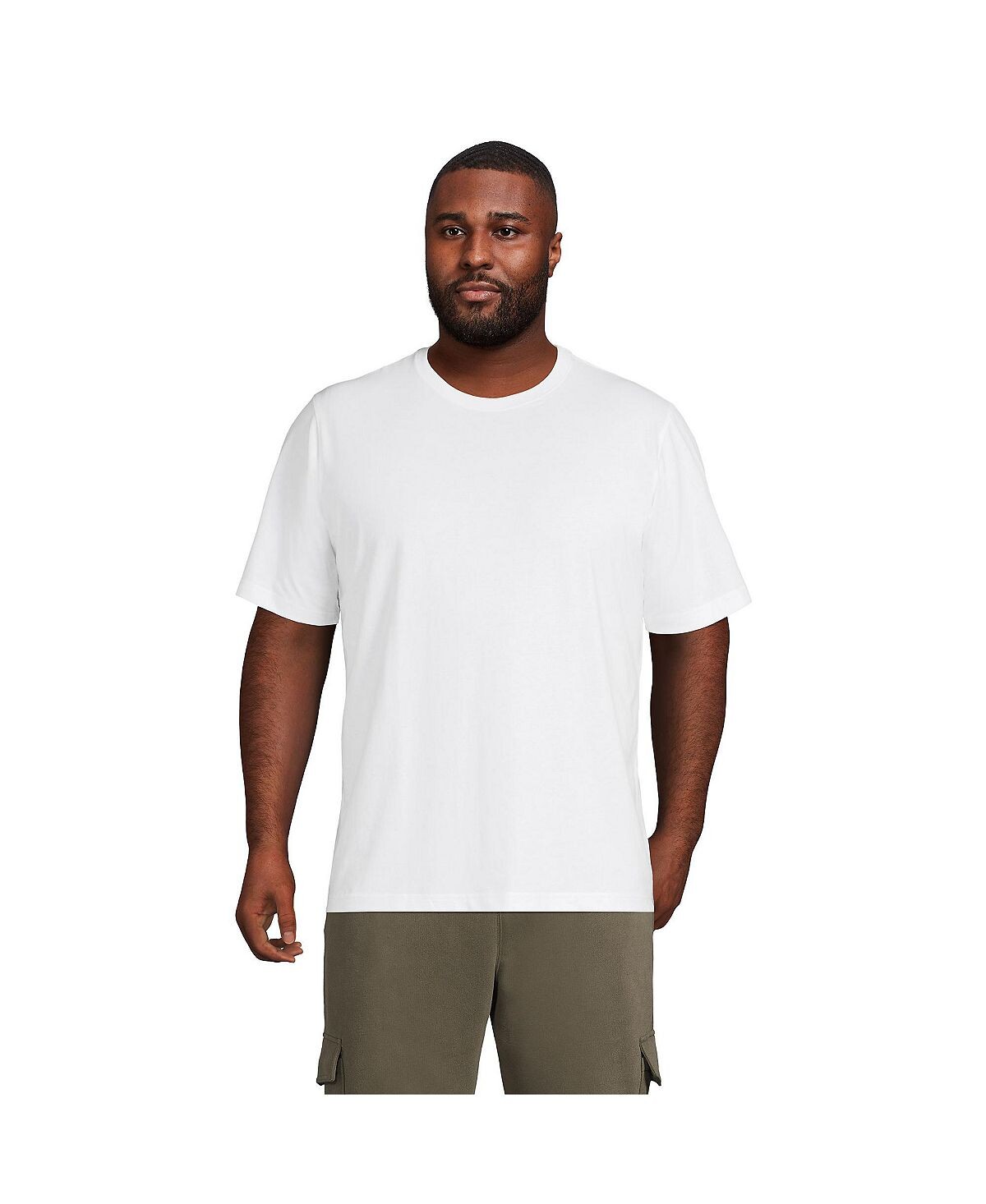 Мужская футболка Big & Tall Super-T с коротким рукавом Lands' End 
Мужская футболка Big & Tall Super-T с коротким рукавом Lands' End