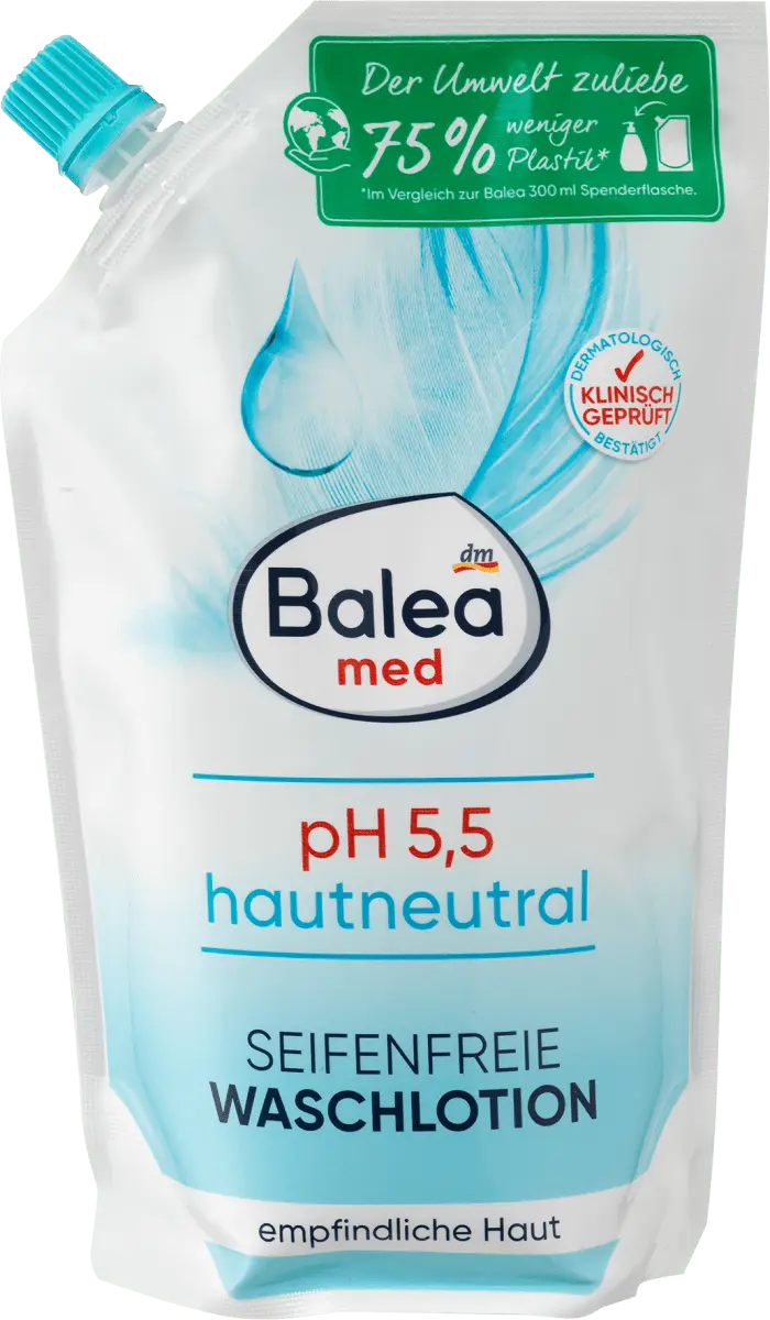 Лосьон для умывания без мыла нейтральный для кожи сменная упаковка 500 мл Balea
Лосьон для умывания без мыла нейтральный для кожи сменная упаковка 500 мл Balea