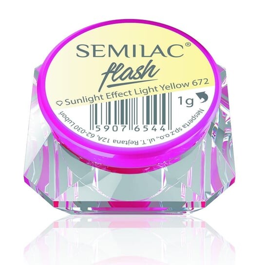 Светло-желтый 672 1г Semilac Flash Sunlight Effect
Светло-желтый 672 1г Semilac Flash Sunlight Effect