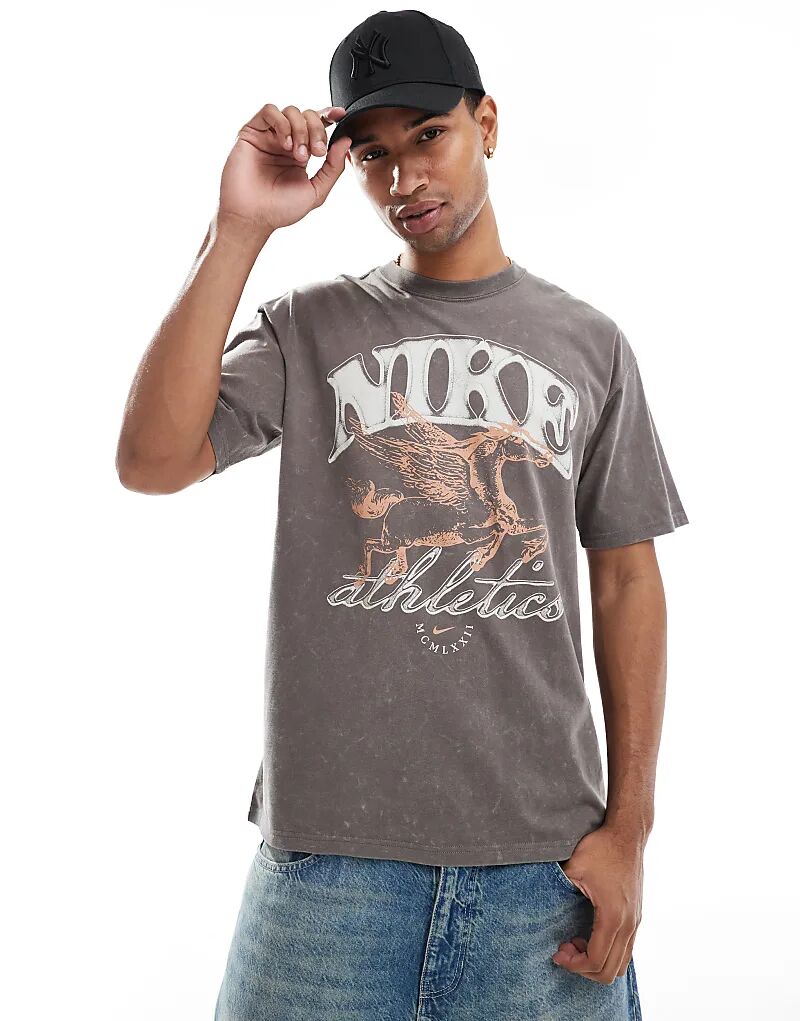 Футболка с принтом Nike серого цвета
Футболка с принтом Nike серого цвета