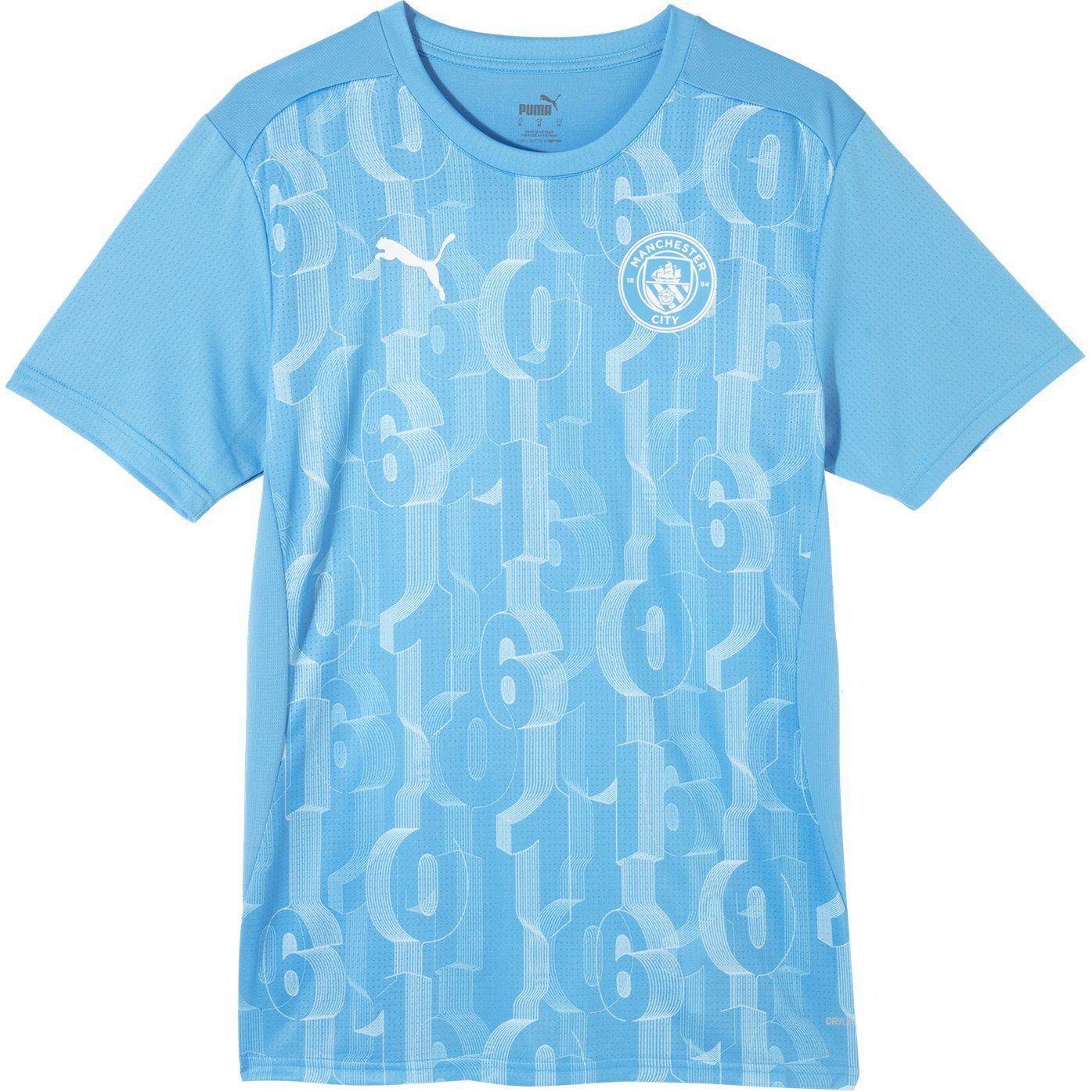 Футболка мужская футбольного клуба «Манчестер Сити» светло-синяя Puma, светло-голубой 
Футболка мужская футбольного клуба «Манчестер Сити» светло-синяя Puma, светло-голубой
