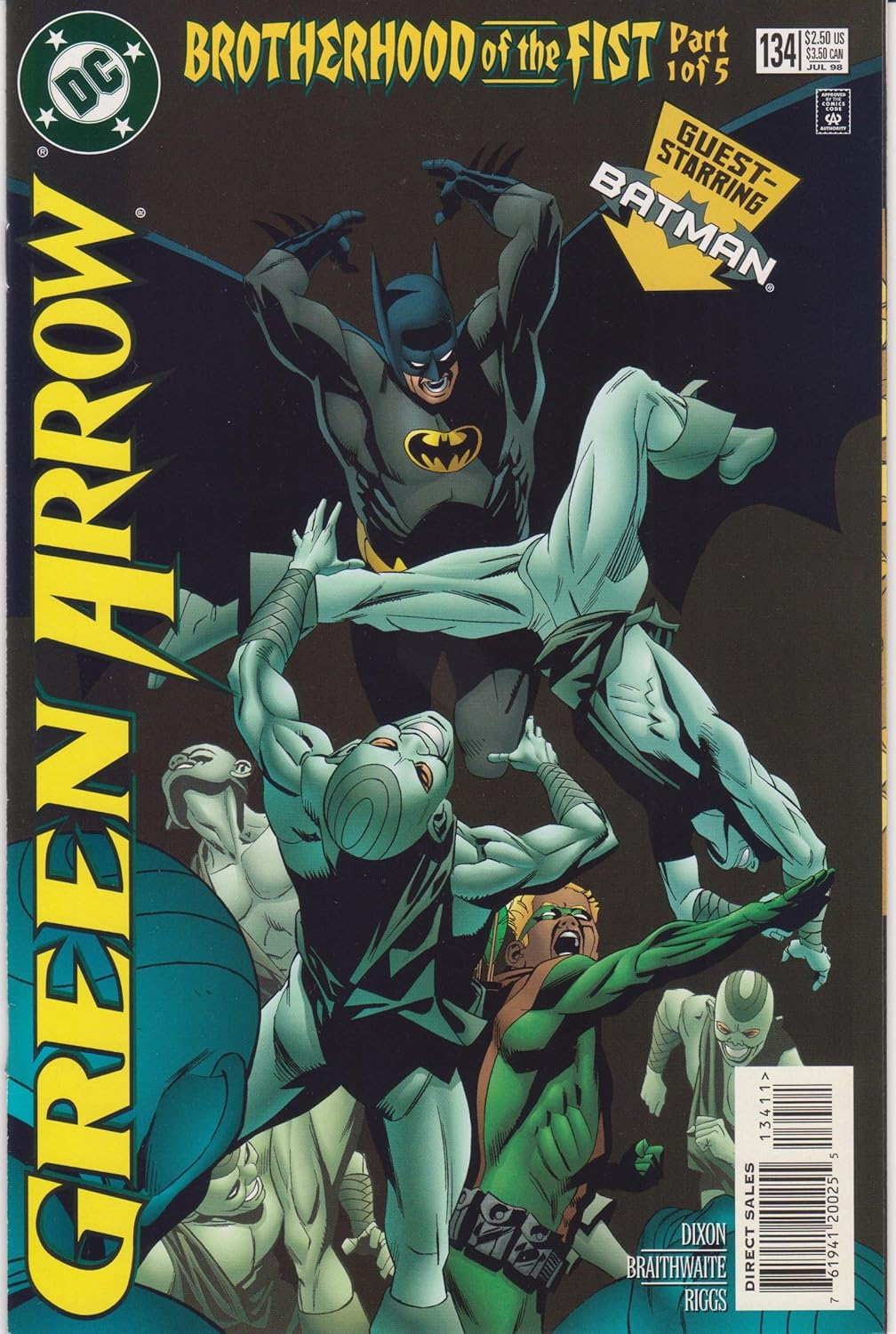 Green Arrow (1988 series) #134 (DC Comics)
Green Arrow (1988 series) #134 (DC Comics)