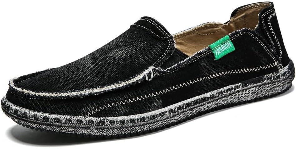 Мужские слипоны на шнуровке, лоферы из канвы, лодочные туфли, нескользящие, повседневные, плоские, уличные, кроссовки для ходьбы Sonlleivoo, черный
Мужские слипоны на шнуровке, лоферы из канвы, лодочные туфли, нескользящие, повседневные, плоские, уличные, кроссовки для ходьбы Sonlleivoo, черный