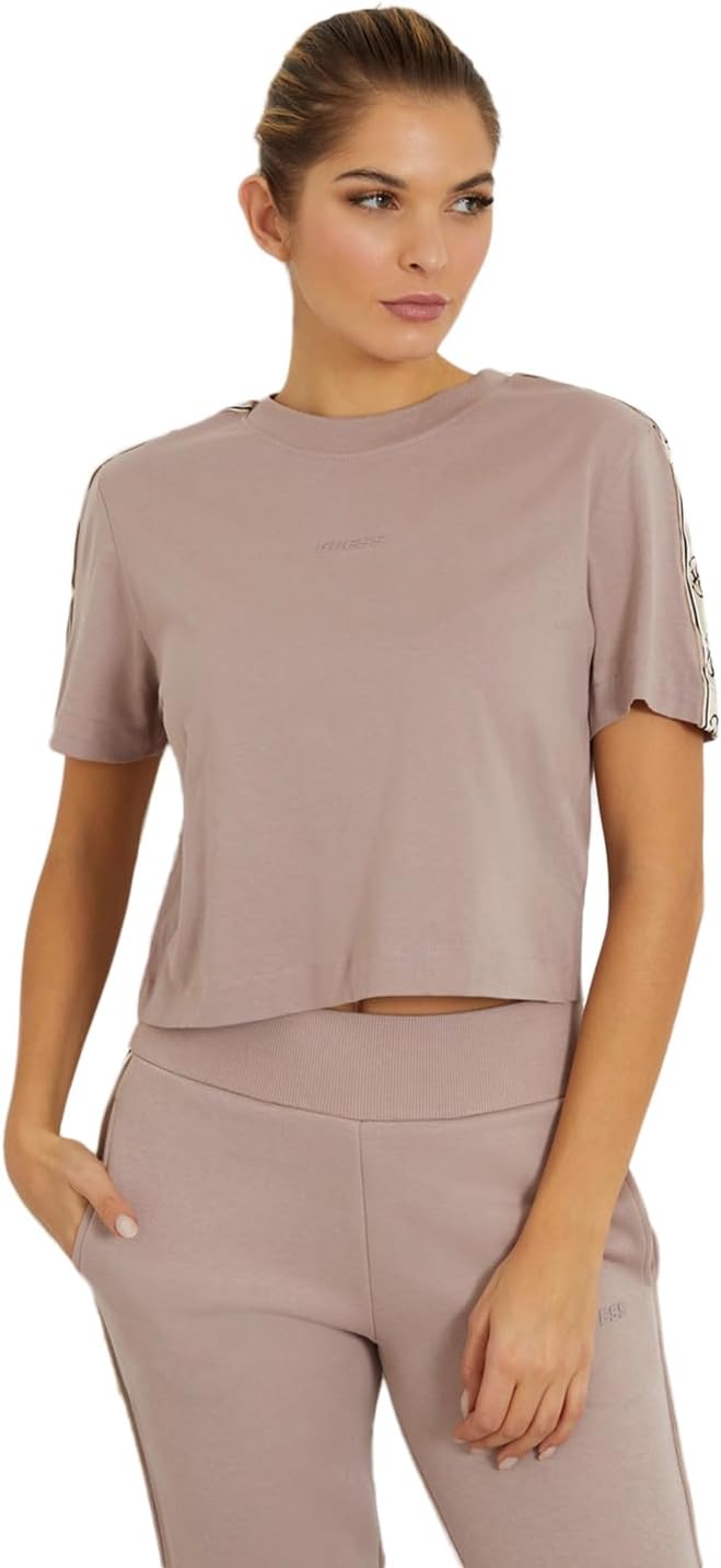 GUESS Женская футболка Eco Britney кроп, Posh Taupe, Коричневый, GUESS Женская футболка Eco Britney кроп, Posh Taupe
GUESS Женская футболка Eco Britney кроп, Posh Taupe, Коричневый, GUESS Женская футболка Eco Britney кроп, Posh Taupe