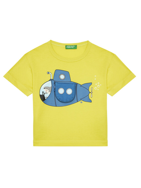 Футболка обычного кроя 3I1XG10JL United Colors Of Benetton, желтый
Футболка обычного кроя 3I1XG10JL United Colors Of Benetton, желтый