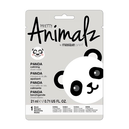 Тканевая маска Pretty Animalz Panda, Masque Bar
Тканевая маска Pretty Animalz Panda, Masque Bar