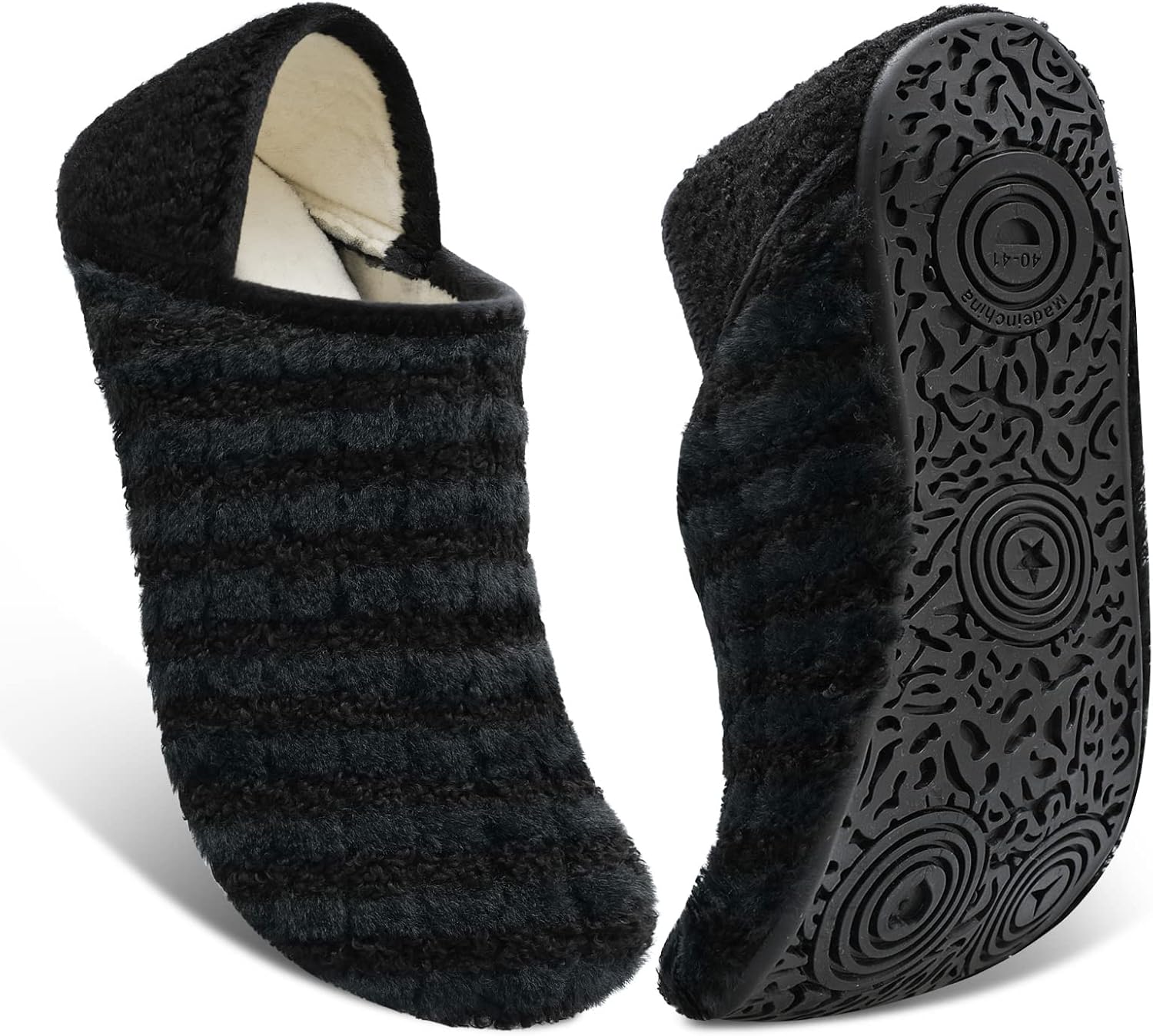 Женские и мужские тапочки Fires с резиновой подошвой, мягкие и легкие, домашние носочные тапочки для носки дома, нескользящие для использования внутри и снаружи, черный
Женские и мужские тапочки Fires с резиновой подошвой, мягкие и легкие, домашние носочные тапочки для носки дома, нескользящие для использования внутри и снаружи, черный