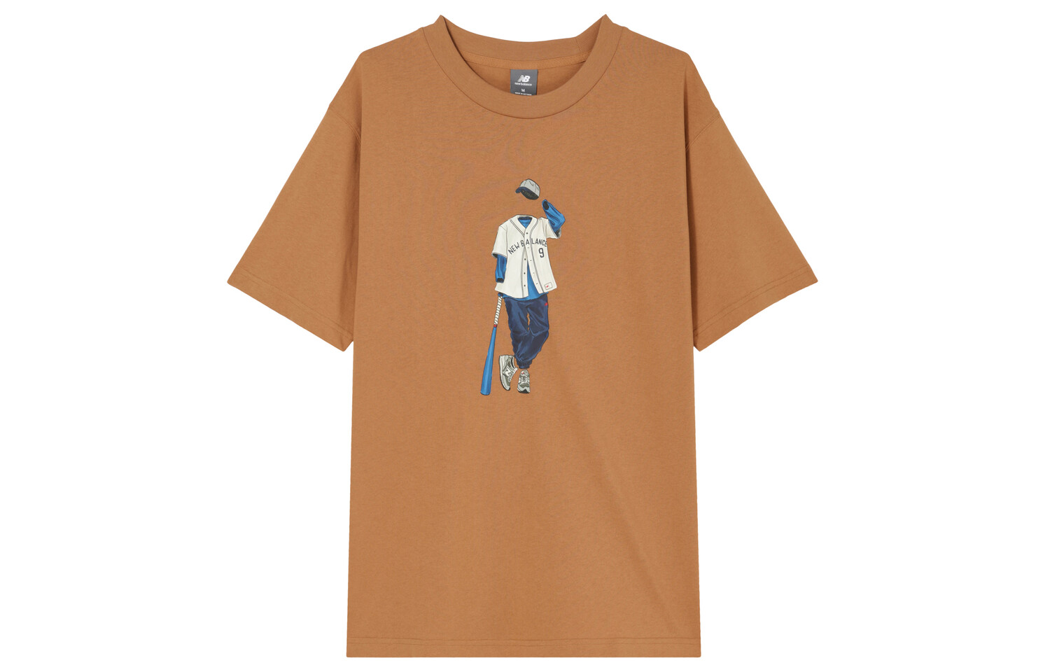 Футболка мужская в стиле бейсбола Athletics Walnut New Balance, цвет Walnut
Футболка мужская в стиле бейсбола Athletics Walnut New Balance, цвет Walnut