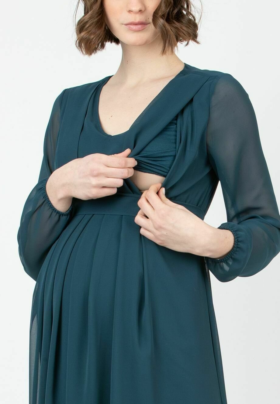 Дневное платье SARA Attesa Maternity, бирюзовый
Дневное платье SARA Attesa Maternity, бирюзовый