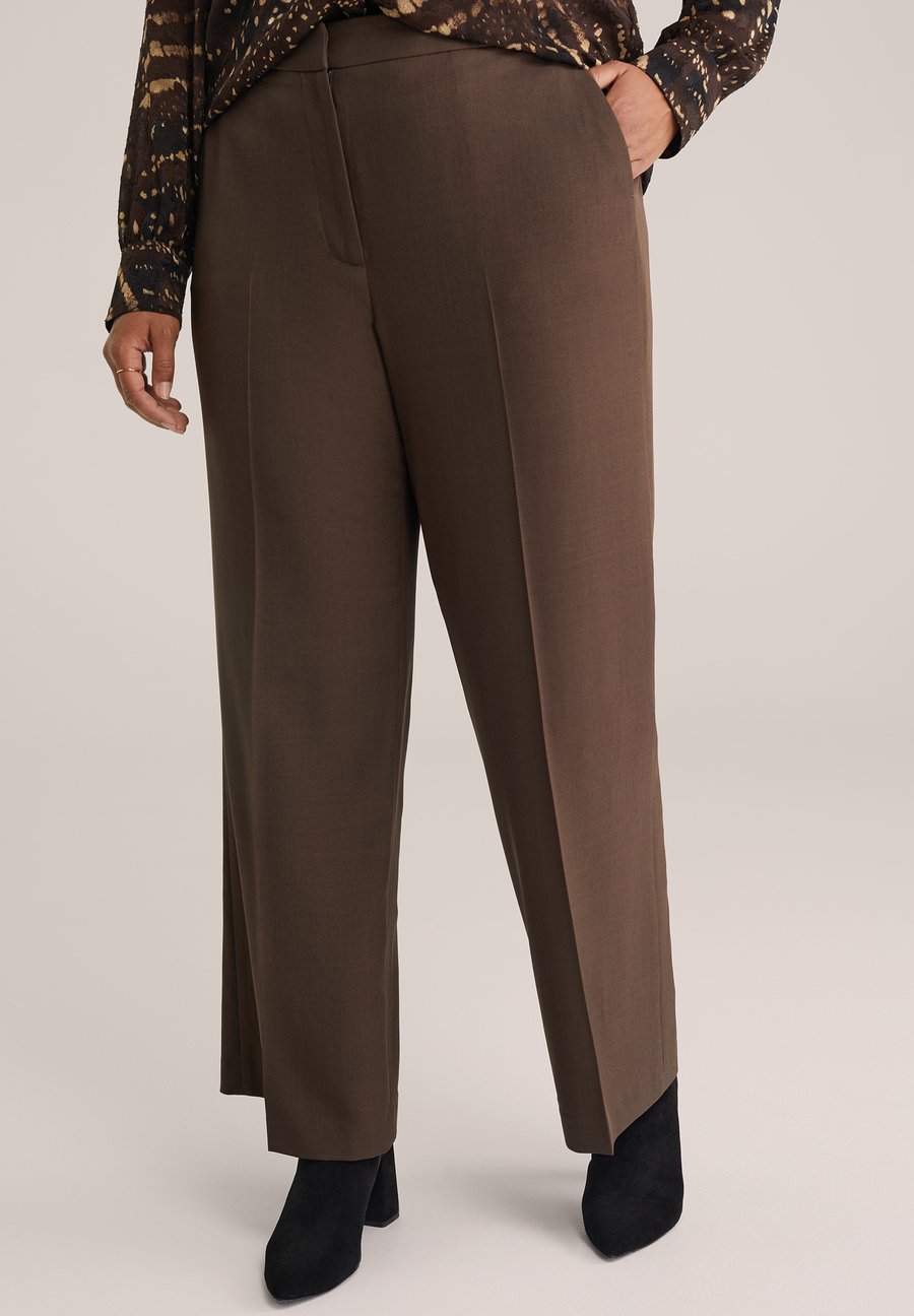 Брюки WE Fashion CURVE, Dark Brown
Брюки WE Fashion CURVE, Dark Brown