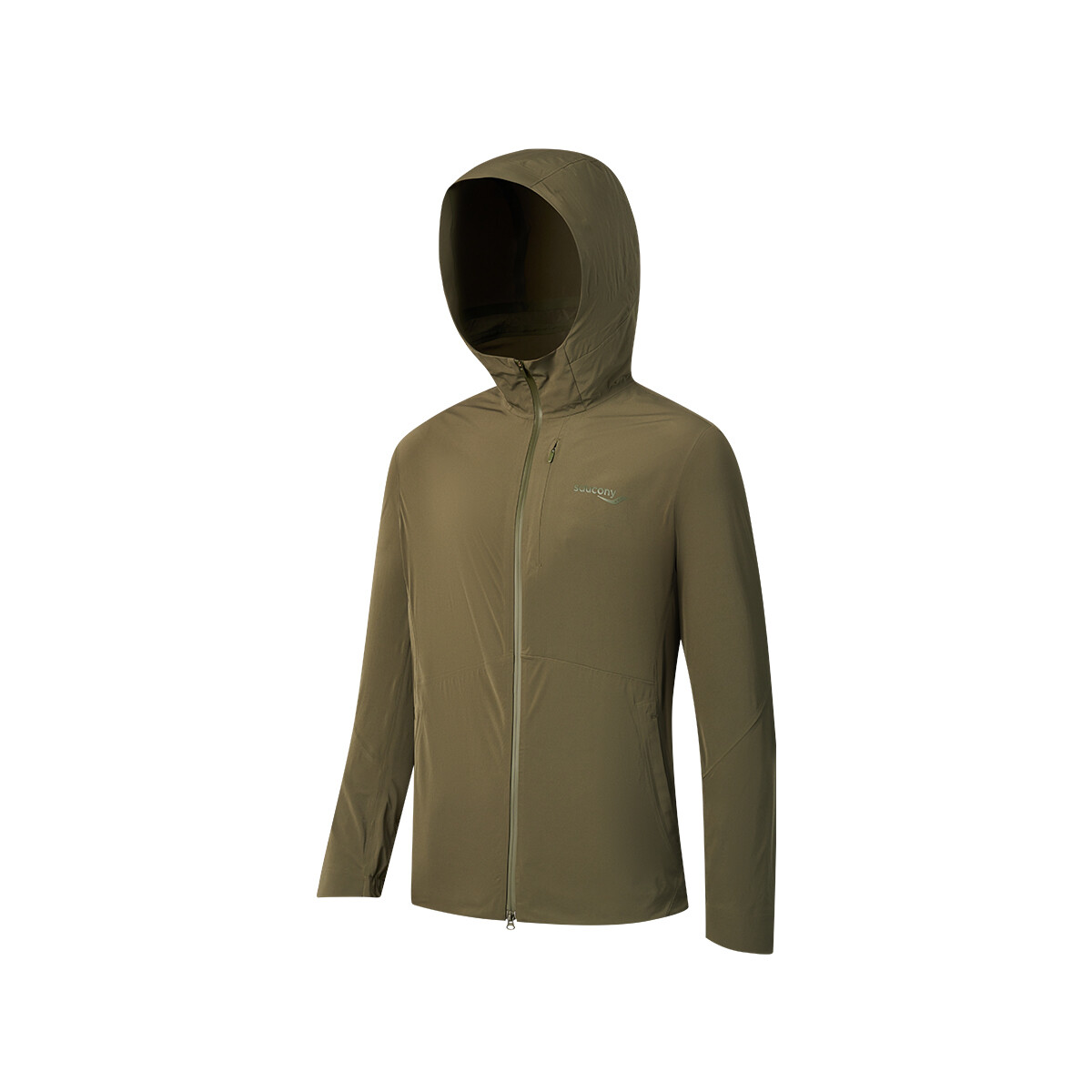 Куртка мужская, потертая, желтый, оливково-зеленый Saucony 
Куртка мужская, потертая, желтый, оливково-зеленый Saucony