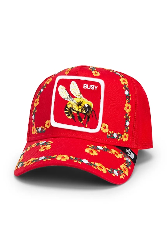 Кепка с козырьком Smell the Flowers Goorin Bros, красный 
Кепка с козырьком Smell the Flowers Goorin Bros, красный