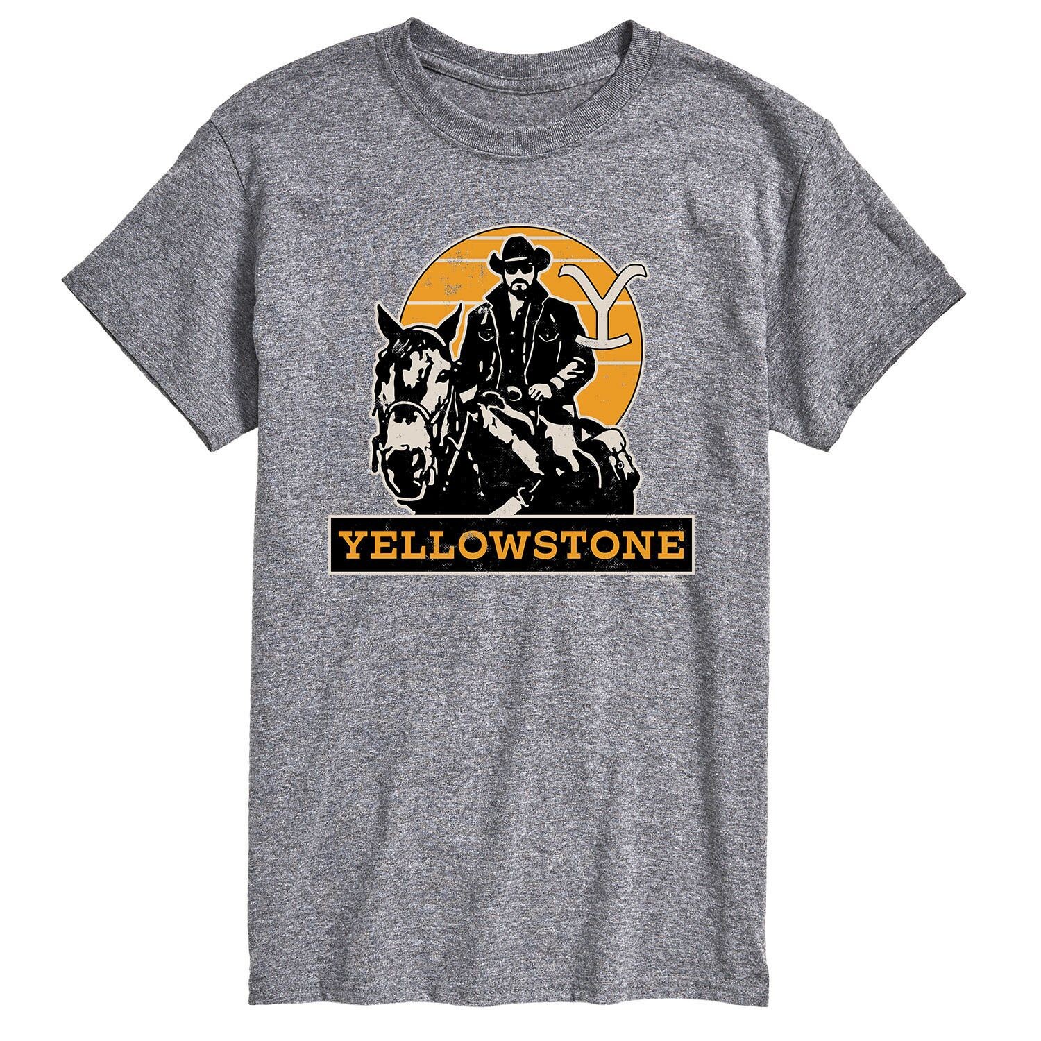 Мужская футболка для верховой езды Yellowstone RIP Licensed Character
Мужская футболка для верховой езды Yellowstone RIP Licensed Character