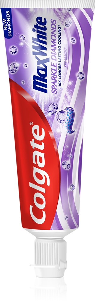 Отбеливающая зубная паста Max White Sparkle Diamonds Colgate, 75 мл
Отбеливающая зубная паста Max White Sparkle Diamonds Colgate, 75 мл