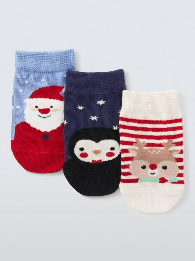 Детские рождественские носочки John Lewis, Pack of 3, Multi
Детские рождественские носочки John Lewis, Pack of 3, Multi