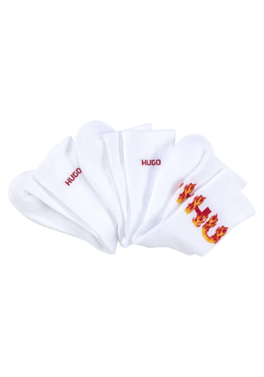 Носки для отдыха HUGO Underwear "3PQS RIB FLAMES CC W" (3 шт. в упаковке), с вышивкой логотипа, белый
Носки для отдыха HUGO Underwear "3PQS RIB FLAMES CC W" (3 шт. в упаковке), с вышивкой логотипа, белый
