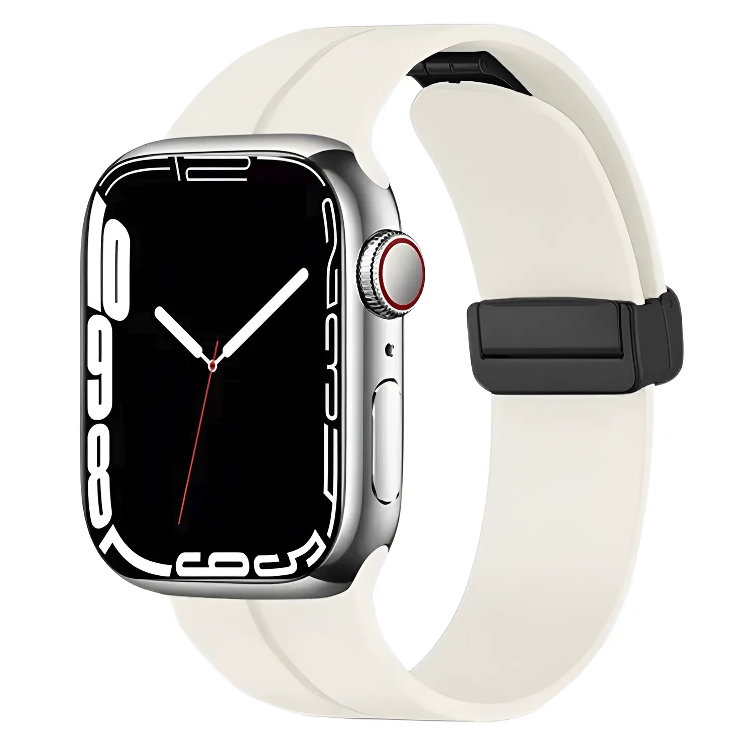 Zhongwo Часы Strap Apple Compatibility Silicone Material 49mm, Ivory
Zhongwo Часы Strap Apple Compatibility Silicone Material 49mm, Ivory